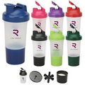 17 oz. 4PC PROTEIN PLASTIC SHAKER